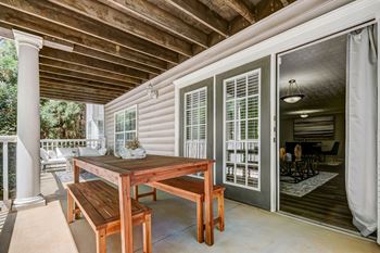 Private patio or balcony